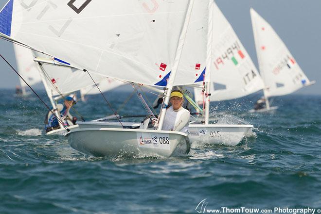 2014 ISAF Sailing World Championships, Santander - Laser Radial © Thom Touw http://www.thomtouw.com